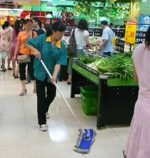 广州商场超市保洁"